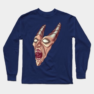 A Hungry Krampus is an Angry Krampus Long Sleeve T-Shirt